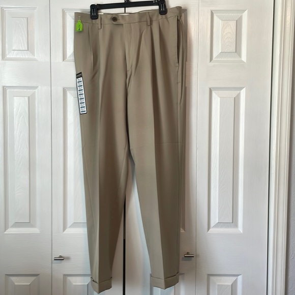 New Tag Sand Striped Professional Pants 100% Cotton main image 0